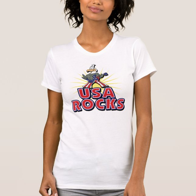 T-shirt Roches Eagle des Etats-Unis (Devant)