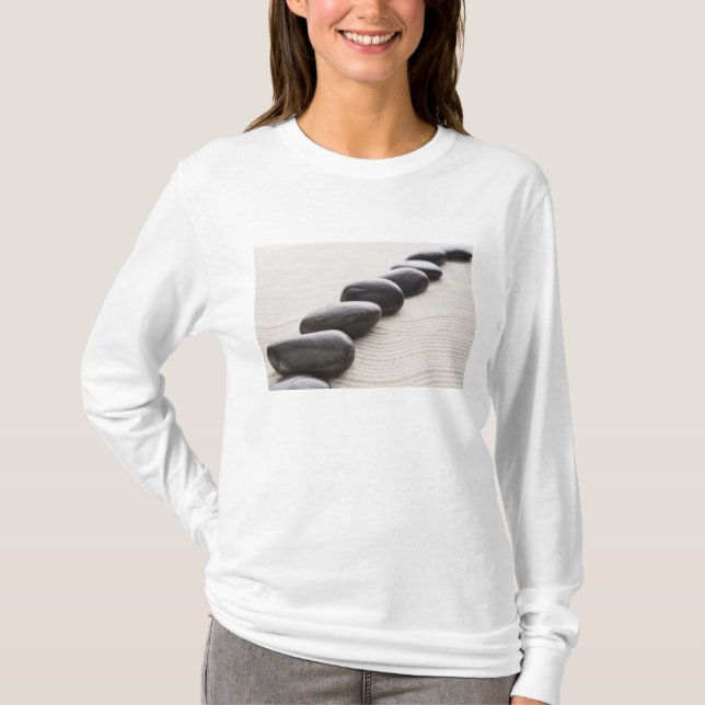 T-shirt Roches sur le sable (Devant)