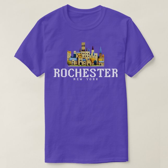 T-shirt Rochester New York (Design devant)