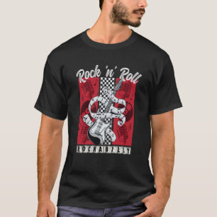 T-shirt Rocheuse Roche N Rouleau Swing Greaser les années
