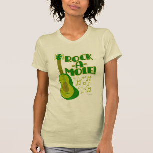 T-shirt Rock A Mole Drôle Avocado Dessin Slogan Art
