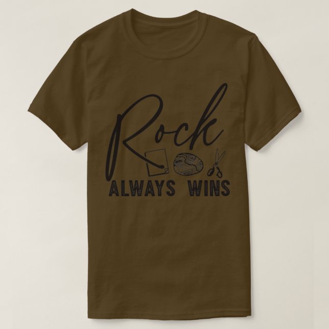 T-shirt rock alwwins (Design devant)