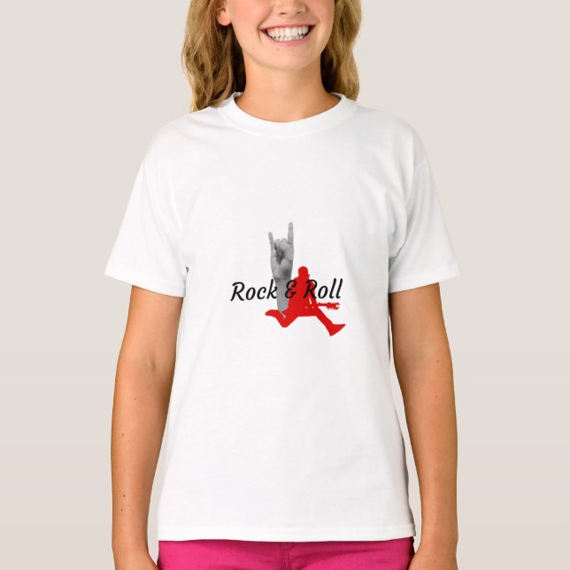 T-shirt Rock And Roll (Devant)