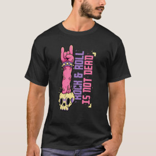T-shirt Rock and Roll n'est pas mort Punk Rock Hand Hull H