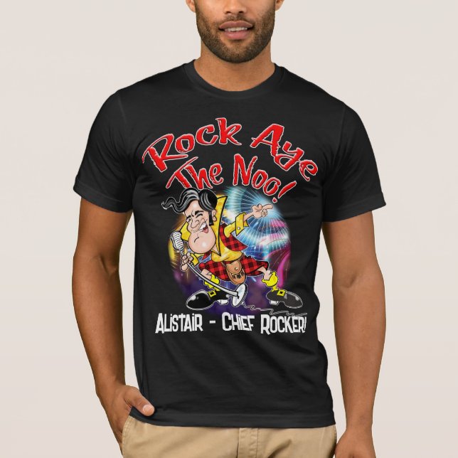 T-shirt Rock Aye The Noo ! (Devant)