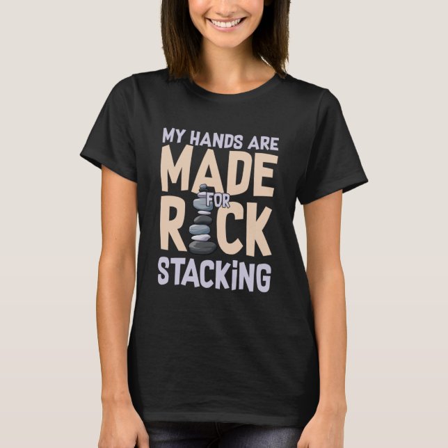 T-shirt Rock Balancing Stone Stone Balancer Jeu Balancer 7 (Devant)