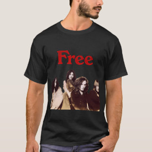 T-shirt Rock Blues Classique Inspiré Fr.ee Artwork Avec Âm
