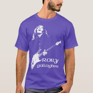 T-shirt Rock Blues Guitar Player Gallagher Rock Art 