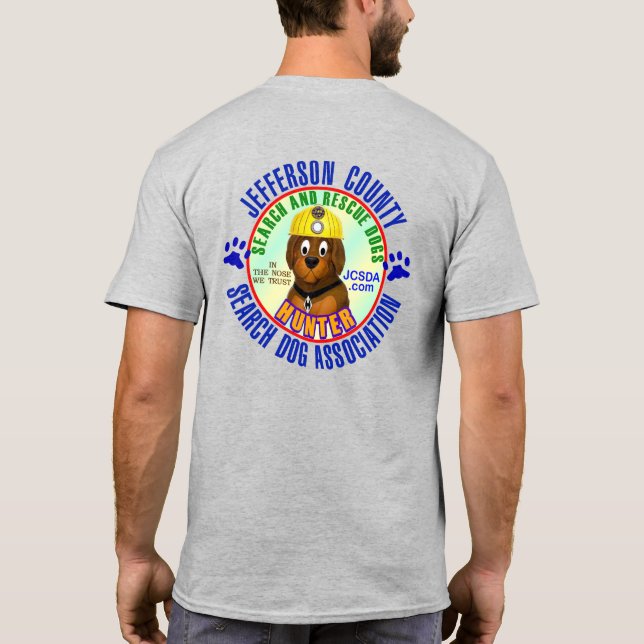 T-shirt Rock Chiens SAR (Dos)