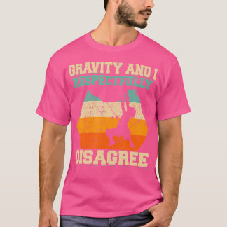 T-shirt Rock Climber Bouldering Retro Rock Escalade