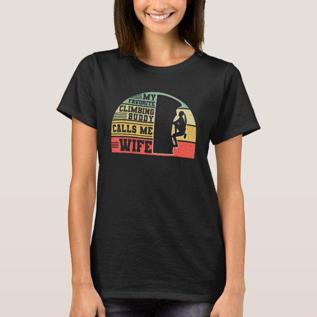 T-shirt Rock Climbing (Devant)