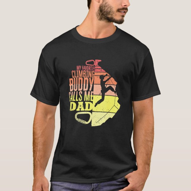 T-shirt Rock Climbing (Devant)