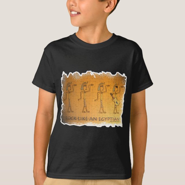 T-shirt Rock comme un Egyptien (Devant)