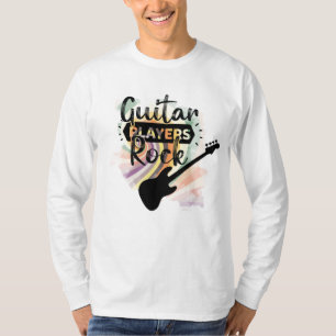 T-shirt Rock des joueurs de guitare