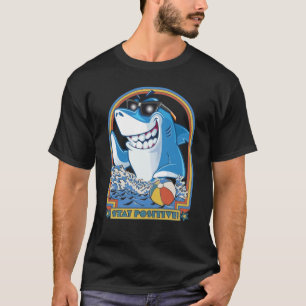 T-shirt Rock Dolphin Une Grande Semaine Pour Un Requin Pou