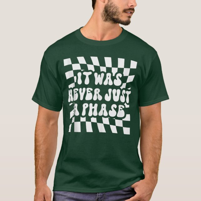 T-shirt Rock Emo Juste Une Phase y2k Années 2000 Emo Ska P (Devant)