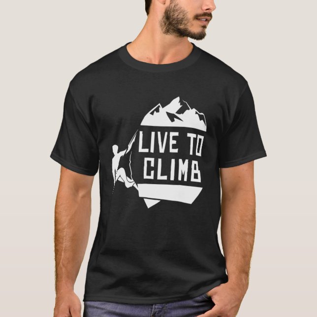 T-shirt Rock Escalade Boulder Climber Femmes Hommes (Devant)