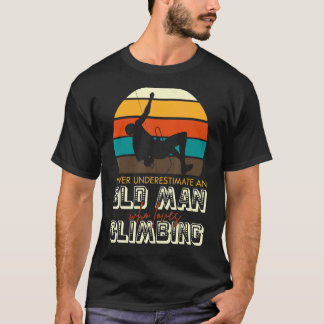 T-shirt Rock Escalade Bouldering Climb Fun 1