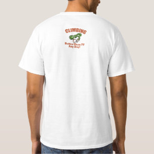 T-shirt Rock, Escalade de montagne