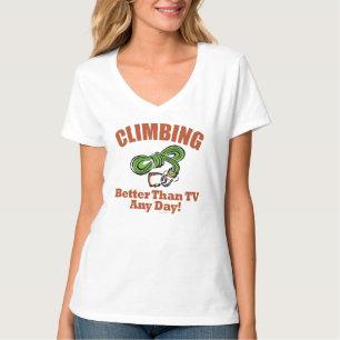 T-shirt Rock, Escalade de montagne