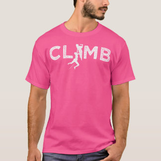 T-shirt Rock Escalade Extérieur Mountain Climber