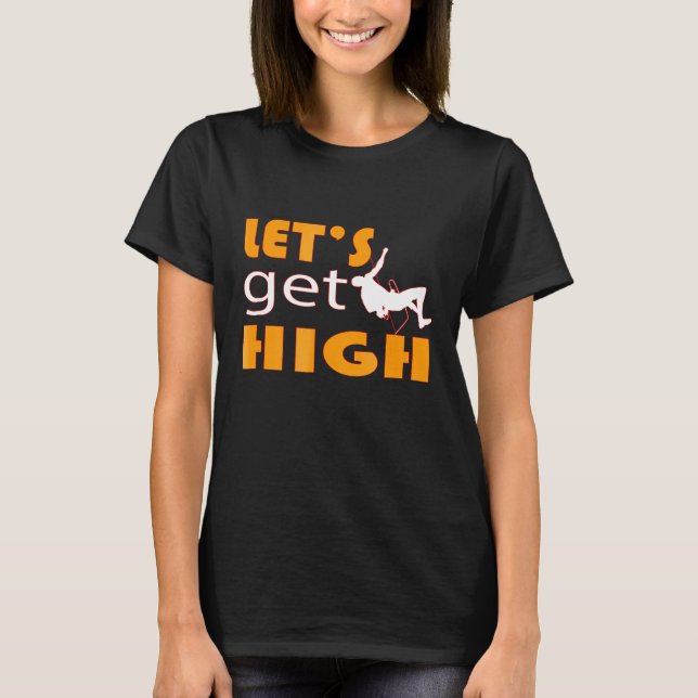 T-shirt Rock Escalade Mountain Climber (Devant)