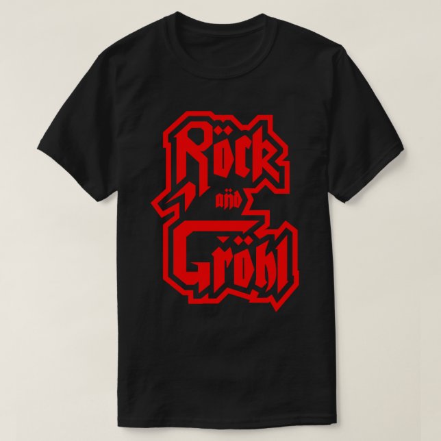 T-shirt Rock et GROHL (Design devant)