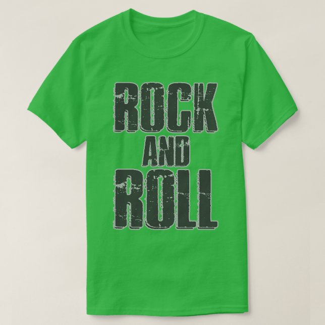 T-shirt Rock et Roll (Design devant)