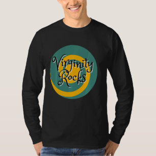 T-shirt Rock Et Roulez Drôle Virginity Pratique Croyance E