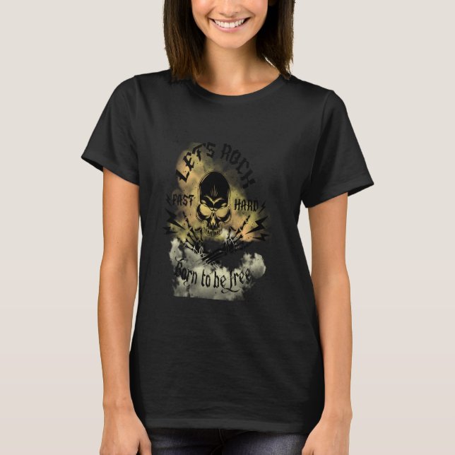 T-shirt Rock Fast Hard (Devant)