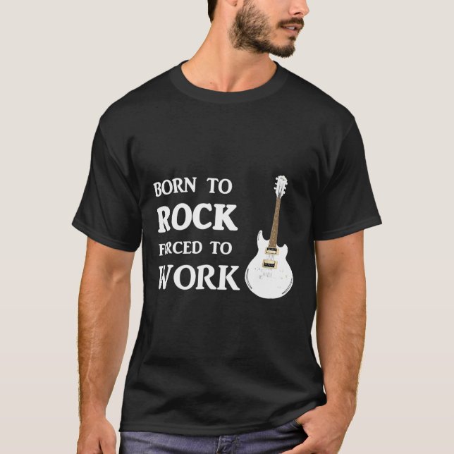 T-shirt Rock Guitare Musicien (Devant)