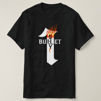 T-shirt Rock Heavy Metal Musician Une balle Shy Flames