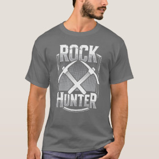 T-shirt Rock Hunter Geologist Stone Job Geology Student gi