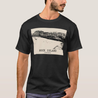 T-shirt Rock Island Illinois