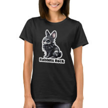 T-shirt Rock lapin