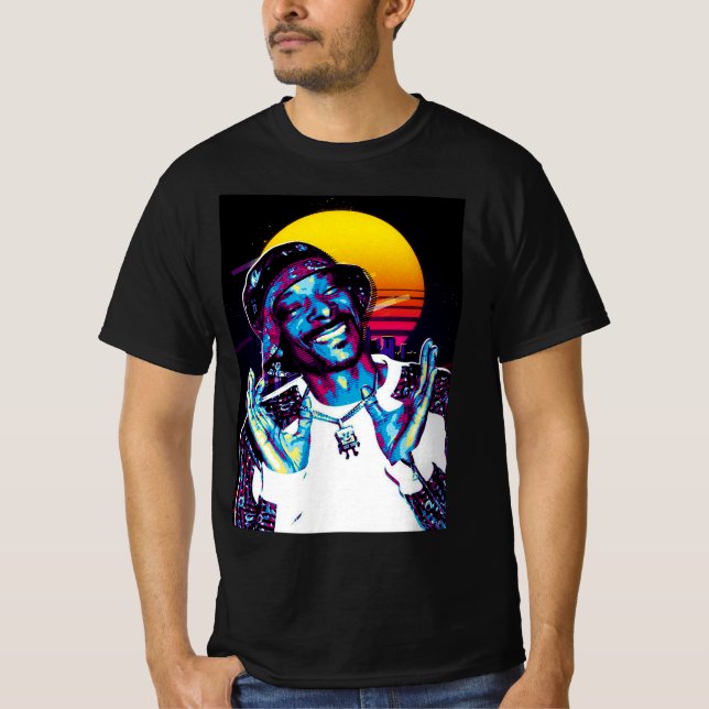 T-shirt Rock music rétro (Devant)