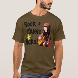 T-shirt Rock Music Rocks Corny Classic Rock Guitare