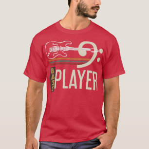 T-shirt Rock Musical Instrument basse guitare