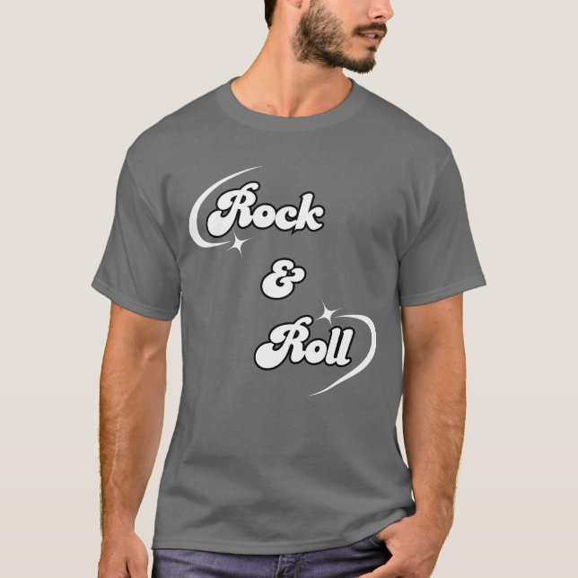 T-shirt Rock n Roll (Devant)
