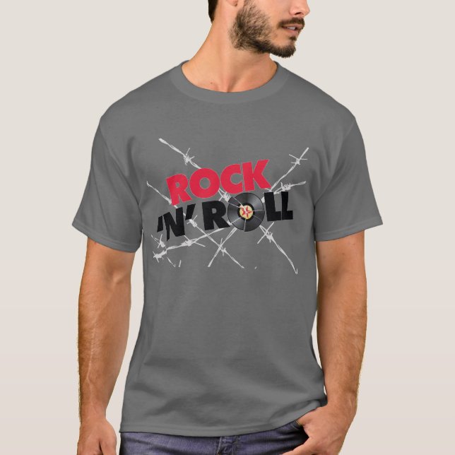 T-shirt Rock N Roll (Devant)