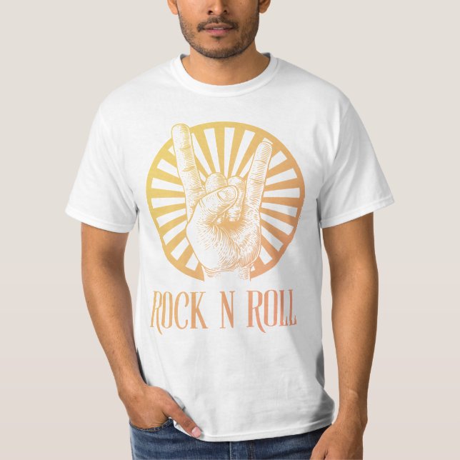 T-shirt Rock N Roll (Devant)