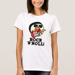 T-shirt Rock n Roll Funny Sushi Roll Pun