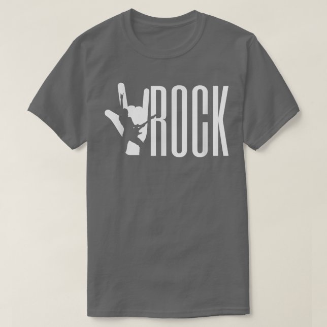 T-shirt Rock N Roll Guitar Player Band MusicianGuitare 277 (Design devant)