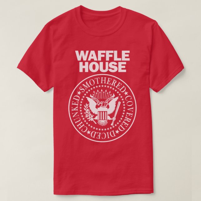 T-shirt Rock N Roll x Waffle House (Design devant)