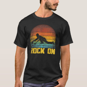 T-shirt Rock On Curling Sports D'Hiver Sauter Bonspiel 202
