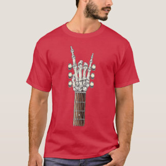 T-shirt Rock On Guitar Neck With A Sweet Rock Roll family