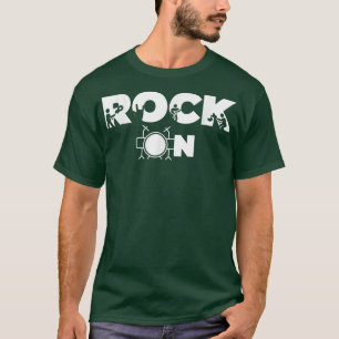 T-shirt Rock On Rock N Roll Guitare Player Musique de band