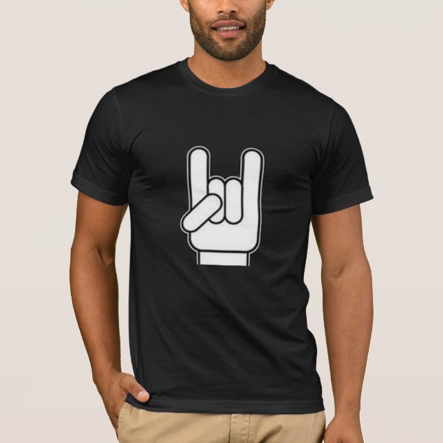 T-shirt Rock On Shirt (Devant)