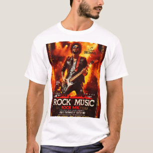T-shirt Rock On : Tee - shirts audacieux pour les amateurs