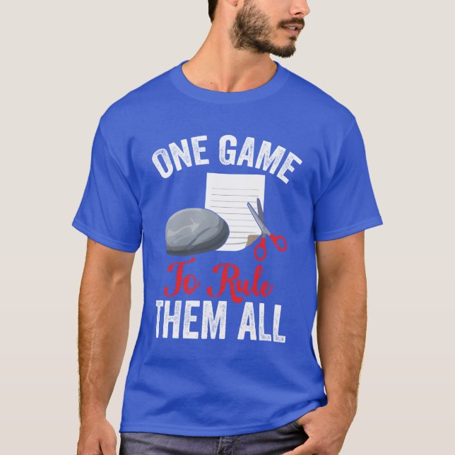 T-shirt Rock Paper Scissorsournament Childhood Memories fa (Devant)